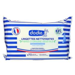 Dodie lingettes nettoyantes dermo-apaisantes visage, corps et siège