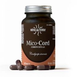 Hifas Terra Mico-Cord Cordyceps sinensis immunité et vitalité (70 gélules)