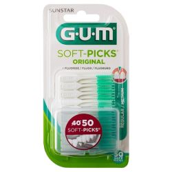 Gum Soft-Picks Original brossettes interdentaires taille Medium (x50)