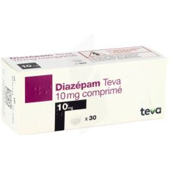 Diazepam 10Mg Teva Cpr Secable 30