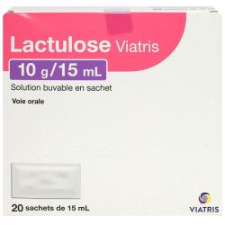 Viatris Lactulose 10G/15Ml Solution Buvable Sachet (x20)