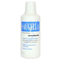 Saugella Dermoliquide soin lavant intime & corps à l'extrait de sauge (500 ml)