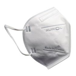 Auriol Demi-Masque Filtrant contre les particules FFP2 sans soupape (x50)