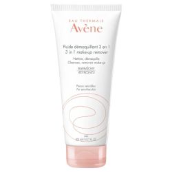 Avène Fluide Démaquillant 3 en 1 purifie, démaquille, nettoie (200 ml)