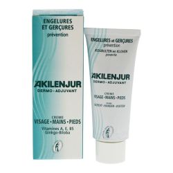 Akilenjur Dermo-adjuvant Crème Soin Préventif Visage et Extrémités 75Ml