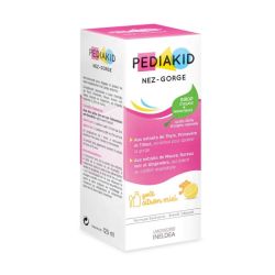 Pediakid Nez Gorge Sp Miel Citron Fl/125Ml