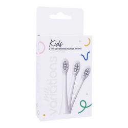 My Variations Têtes de brosse blanches pour brosse My Variations Kids (x3)