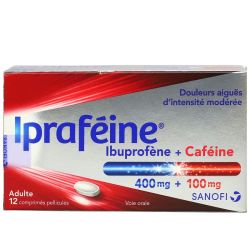 Iprafeine 400Mg/100Mg 12Cp