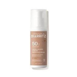 Biarritz Crème Solaire Teintée Beige bio anti-tâches SPF 50 (50 ml)
