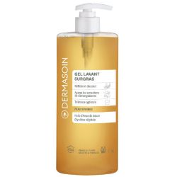 Gel Lavant Surgras peau sensible nettoie en douceur, huile amande douce & glycérine végétale (1 L)