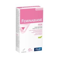 PiLeJe Féminabiane Fer réduction de la fatigue (60 gélules)