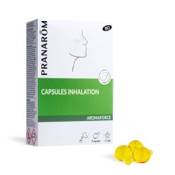 AROMAFORCE Capsules Inhalation pour Dégager le Nez x15