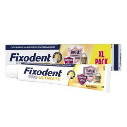 Fixodent Pro Ultimate goût neutre crème adhésive pour prothèses dentaires (57 g)