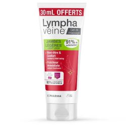 3C Pharma Lymphaveine Gel de massage jambes légères (150 + 30 ml)