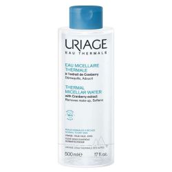 Uriage Eau Micellaire Thermale à l'extrait de cranberry peau normale à sèche (500 ml)