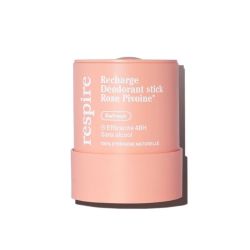 Respire Recharge pour Déodorant Stick 48h Rose Pivoine (50 g)
