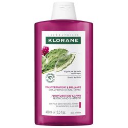 Klorane Hydratation & Brillance Shampoing désaltérant et illuminateur à la Figue de Barbarie (400 ml)