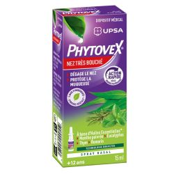 Phytovex Spray Nez Tres Bouché à base d'huiles essentielles (15 ml)
