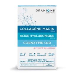 Complexe Anti-Âge collagène, acide hyaluronique & coenzyme Q10 (60 comprimés)