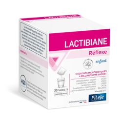 PiLeJe Lactibiane Réflexe Enfant 1g microbiote & immunité (30 sachets)