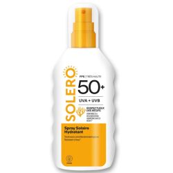 Solero Spray Solaire Hydratant SPF50+ résistant à l'eau (200 ml)