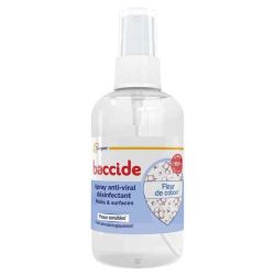 Cooper Baccide Spray anti-viral désinfectant mains & surfaces Fleur de Coton (100 ml)