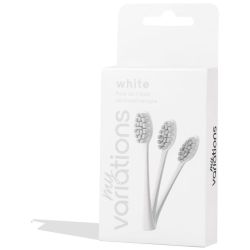 My Variations Pack de 3 Têtes de Brosse à dents - Blanc