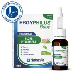 Nutergia Ergyphilus Baby stilligoutte probiotiques flore intestinale (10 ml)