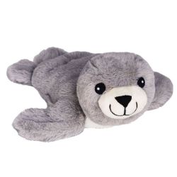 Pelucho Bouillotte sèche peluche Otarie Grise aux grains de blé et fleurs de lavande