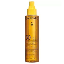Huile Solaire Sublimatrice Haute Protection SPF50 fini satiné, bronzage éclatant (150 ml)