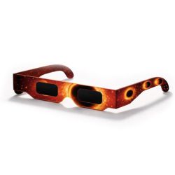 Euroforce Lunettes Spéciales Eclipse Solaire, couleur marron (1 paire)