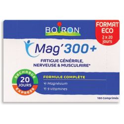 Boiron Mag'300+ Fatigue générale, nerveuse & musculaire (160 comprimés)