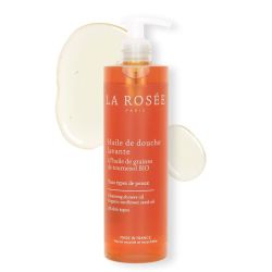 La Rosée Huile de Douche Lavante à l'huile de graines de tournesol bio (400 ml)