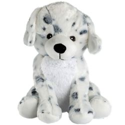 Pelucho Bouillotte sèche peluche Dalmatien aux grains de blé et fleurs de lavande