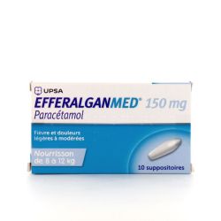 Efferalgan 150Mg Sup 10