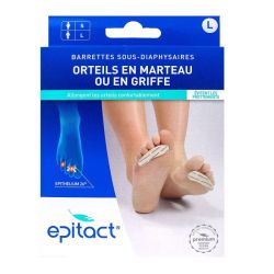 EPITACT Barrettes Sous Diaphysairies Homme (L) Orteils en Marteau, en Griffe - Epithélium x2