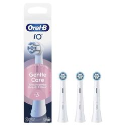 Oral-B iO brossettes de rechange Gentle Care blanches (x3)