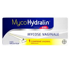 Mycohydralin 500Mg Cpr Vag Plq/1