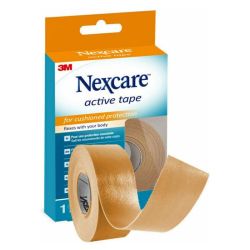 3M Nexcare Active Tape sparadrap ruban anti-ampoules et zones sensible 2,5 cm x 4,5 m (x1)