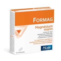 PiLeJe Formag Magnésium marin système nerveux & fatigue (30 comprimés)