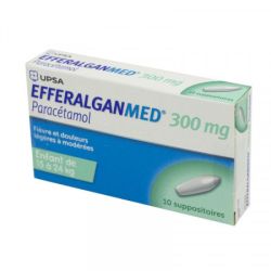 Efferalgan 300Mg Sup 10