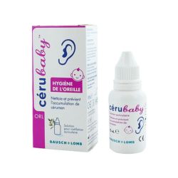 Cérubaby Solution Auriculaire Hygiène de l'Oreille des Bébés (15 ml)