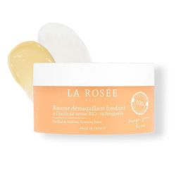 La Rosée Baume Démaquillant Fondant à l'huile de cerise bio rechargeable (90 ml)