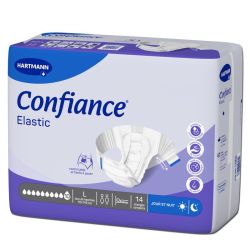 Confiance Elastic Change complet homme/femme absorption 10 gouttes taille L (x14)