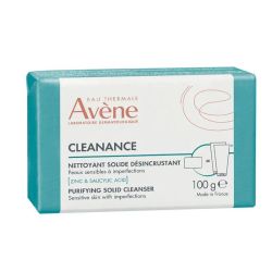 Avène Cleanance Savon nettoyant solide désincrustant (100 g)