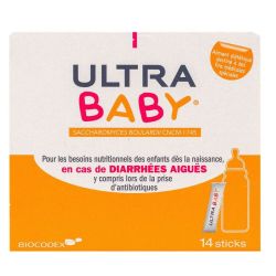 Ultra-Baby Pdr Antidiarrhéiq 14St/2G