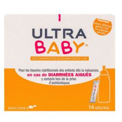 Ultra-Baby Pdr Antidiarrhéiq 14St/2G