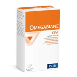 PiLeJe Omégabiane EPA huiles de poisson santé cardiovasculaire (80 capsules)