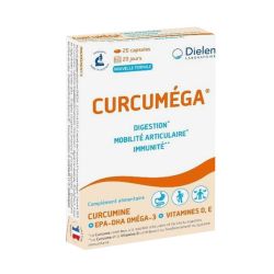 Dielen Curcuméga digestion, mobilité articulaire & immunité (20 capsules)