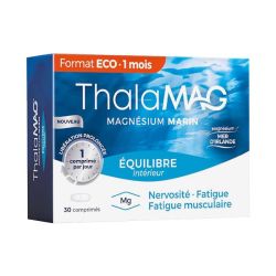Thalamag Magnésium Marin Équilibre Interieur libération prolongée (30 comprimés)